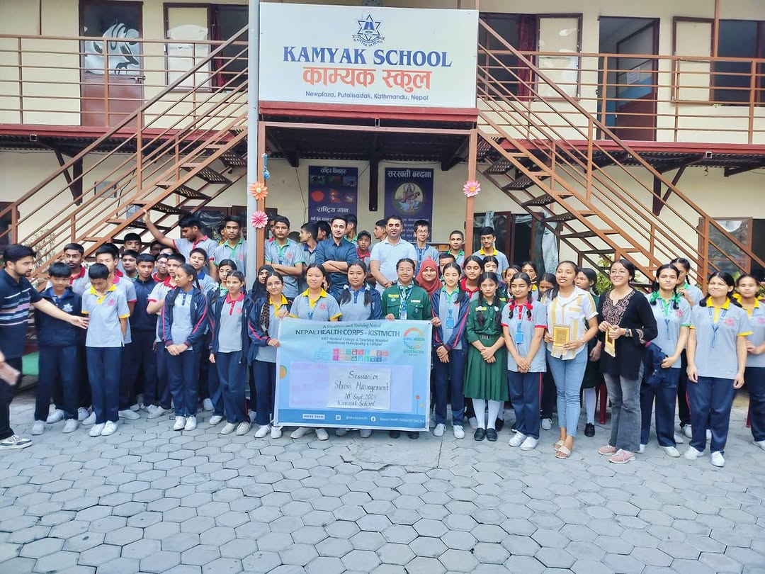 Stress management and suicide-prevention awareness program at Kamyak School